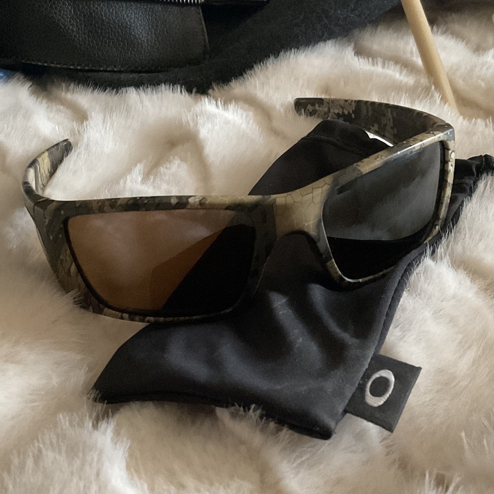 Rare Oakley Gascan Kryptek Painted Custom Polarized Glasses limited edition